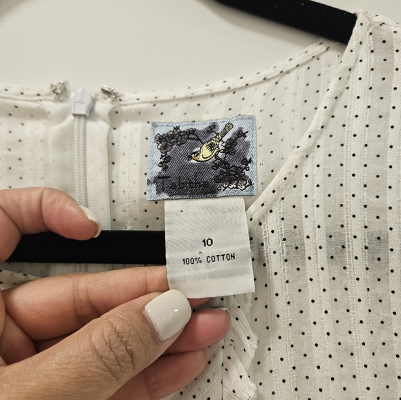 Tabitha Polka Dot Dress Size 10 - Picture 7 of 7